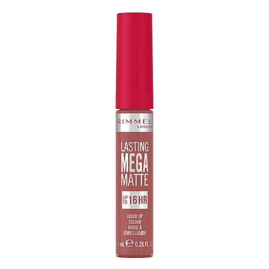 RIMMEL Lasting Mega Matte skystos lūpų dažai 500 Fire Starter 7.4 ml