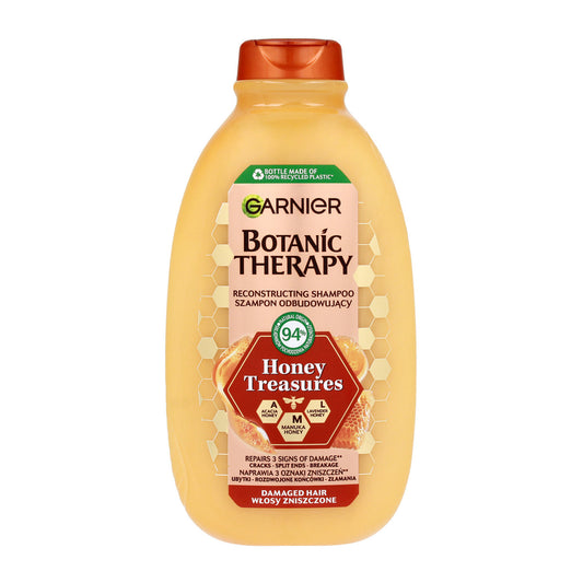GARNIER Botanic Therapy Atkuriantis šampūnas pažeistiems plaukams Akacijos medus 400 ml