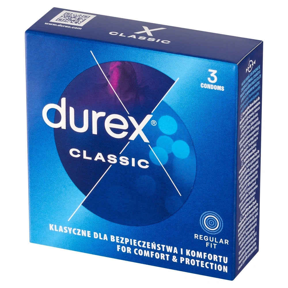DUREX Arouser Klasikiniai prezervatyvai 1 pakuotė - 3 vnt.