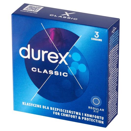 DUREX Arouser Klasikiniai prezervatyvai 1 pakuotė - 3 vnt.