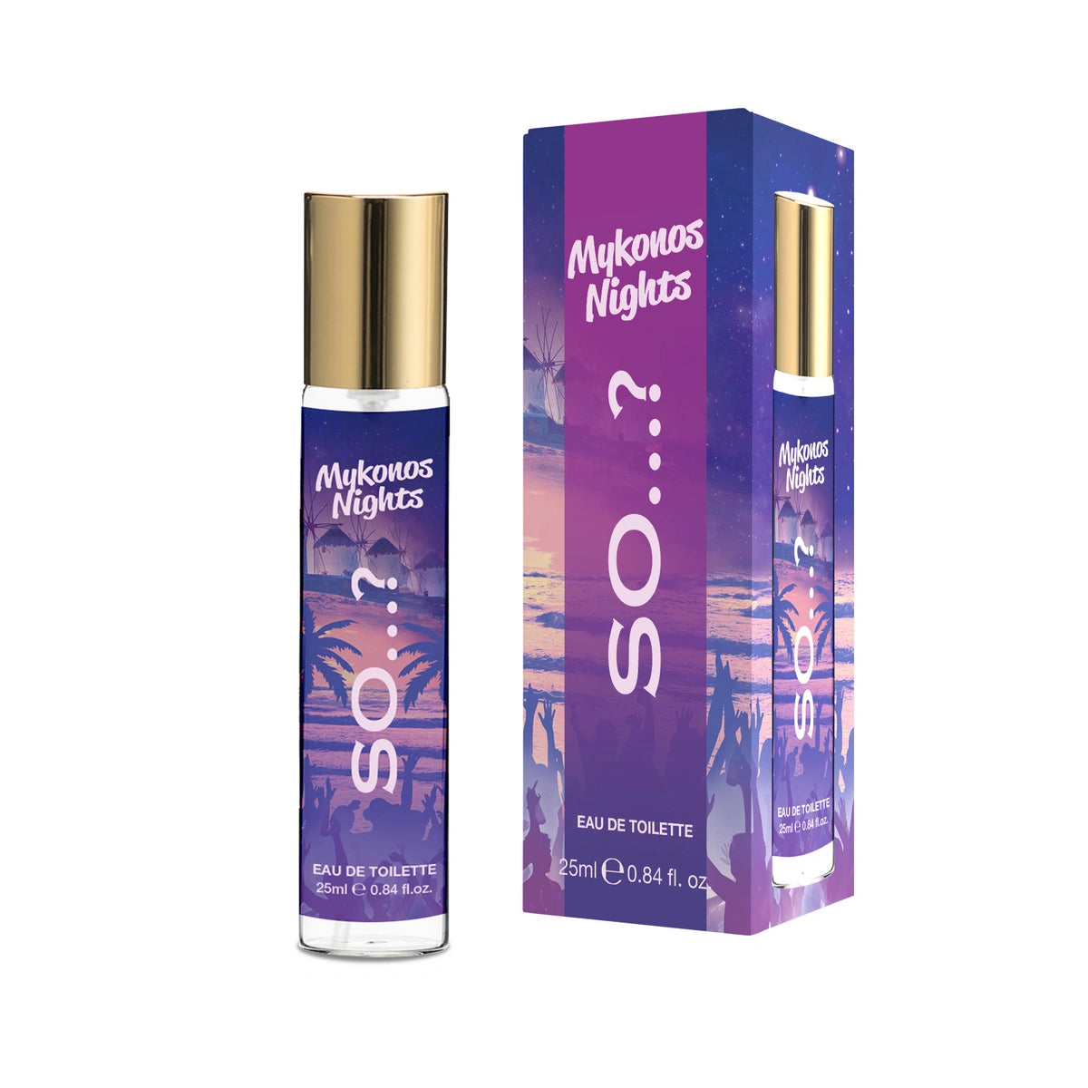 SO...? Escapes! Tualetinis vanduo Mykonos Nights 25 ml