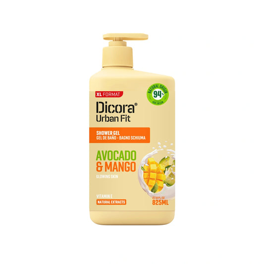 DICORA Dušo gelis Avokadas ir Mangas 825 ml