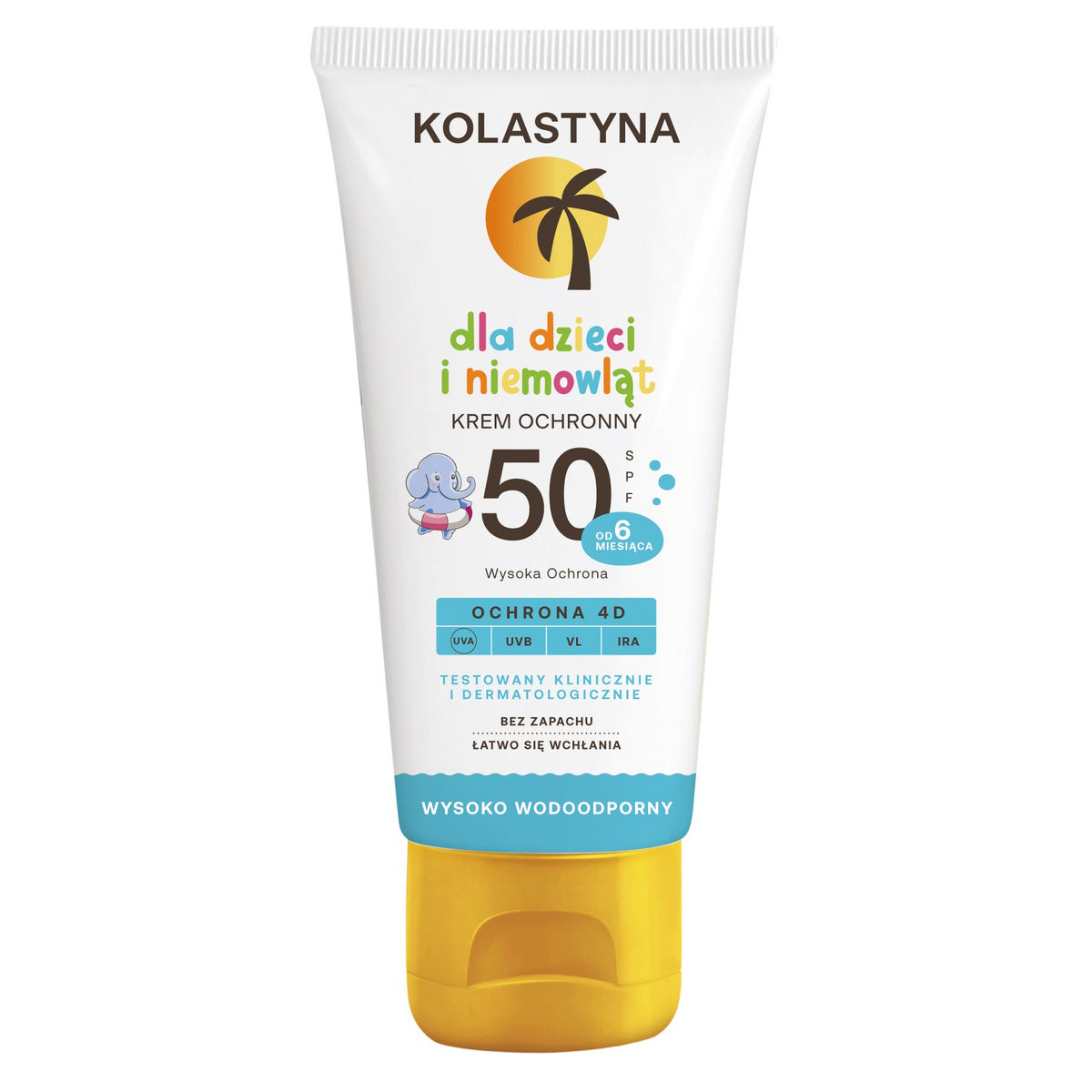 KOLASTYNA Apsauginis kremas vaikams ir kūdikiams SPF50 75ml