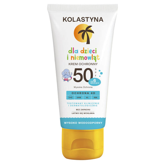 KOLASTYNA Apsauginis kremas vaikams ir kūdikiams SPF50 75ml