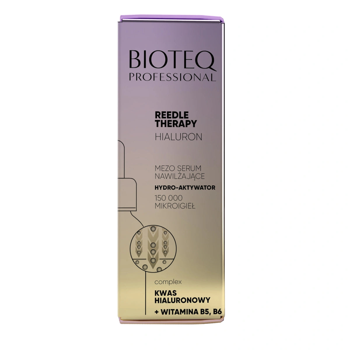 BIOTEQ PROFESSIONAL Reedle Therapy Hialuron Mezo Serumas drėkinantis - 150 000 mikroadatų 30 ml