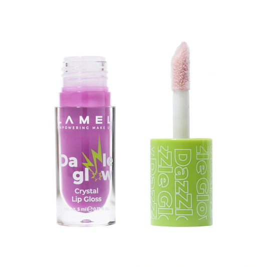 LAMEL Crystal Lip Gloss Lūpų blizgesys Dazzle Glow nr 406 5 ml
