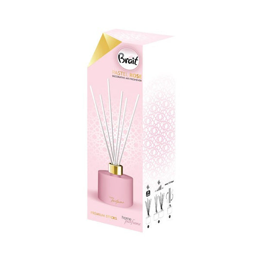 Brait Home Parfume Dekoratyvinis kvapnus aliejus + lazdelės Pastel Rose 100ml