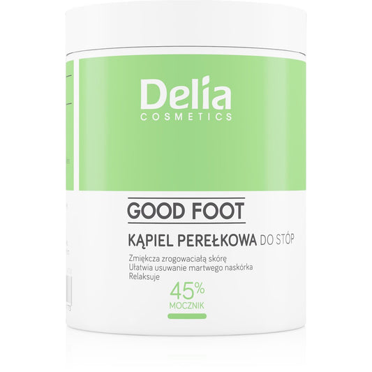 DELIA COSMETICS Good Foot Perlinė vonia kojoms su 45% šlapalu 250 g