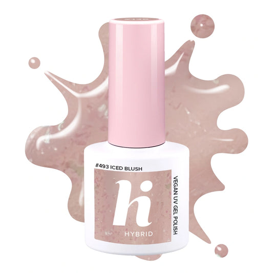 HI HYBRID Frosted Fairytale Hibridinis lakas 493 Iced Blush 5 ml