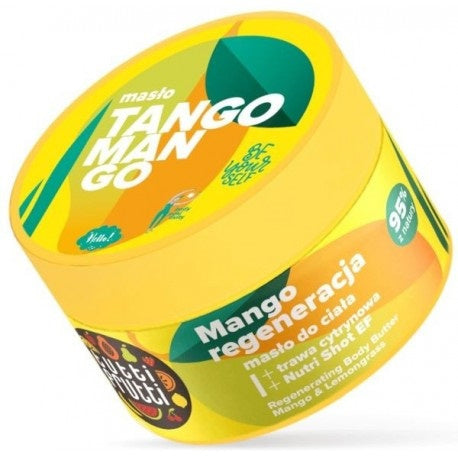 TUTTI FRUTTI Regeneruojantis kūno sviestas Mango ir Citrinų žolė 200 ml