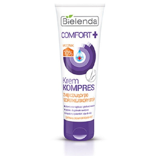 BIELENDA COMFORT + Kremas-kompresas minkštinantis šiurkščioms pėdoms 100ml