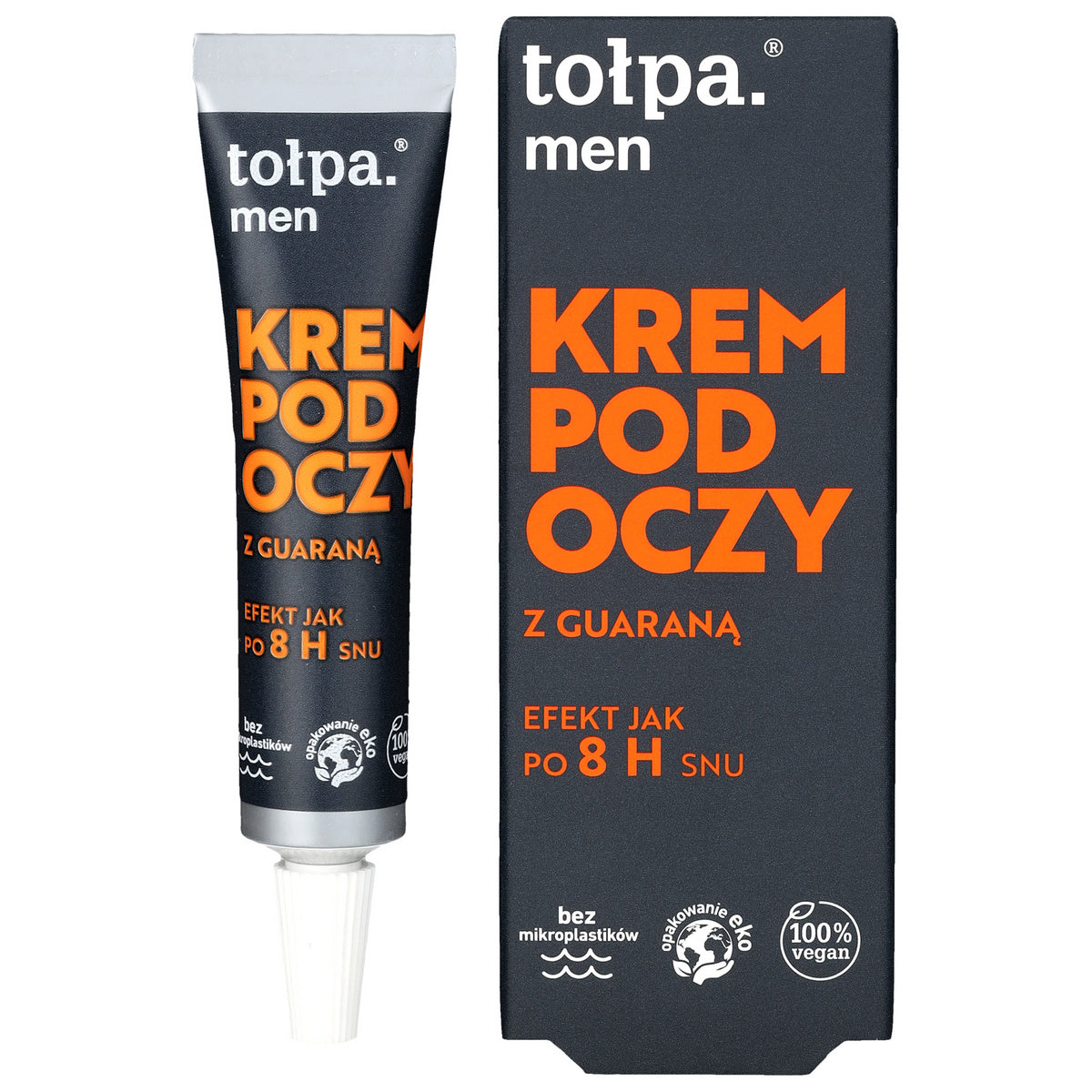 TOŁPA Men Kremas paakiams su guarana 10 ml