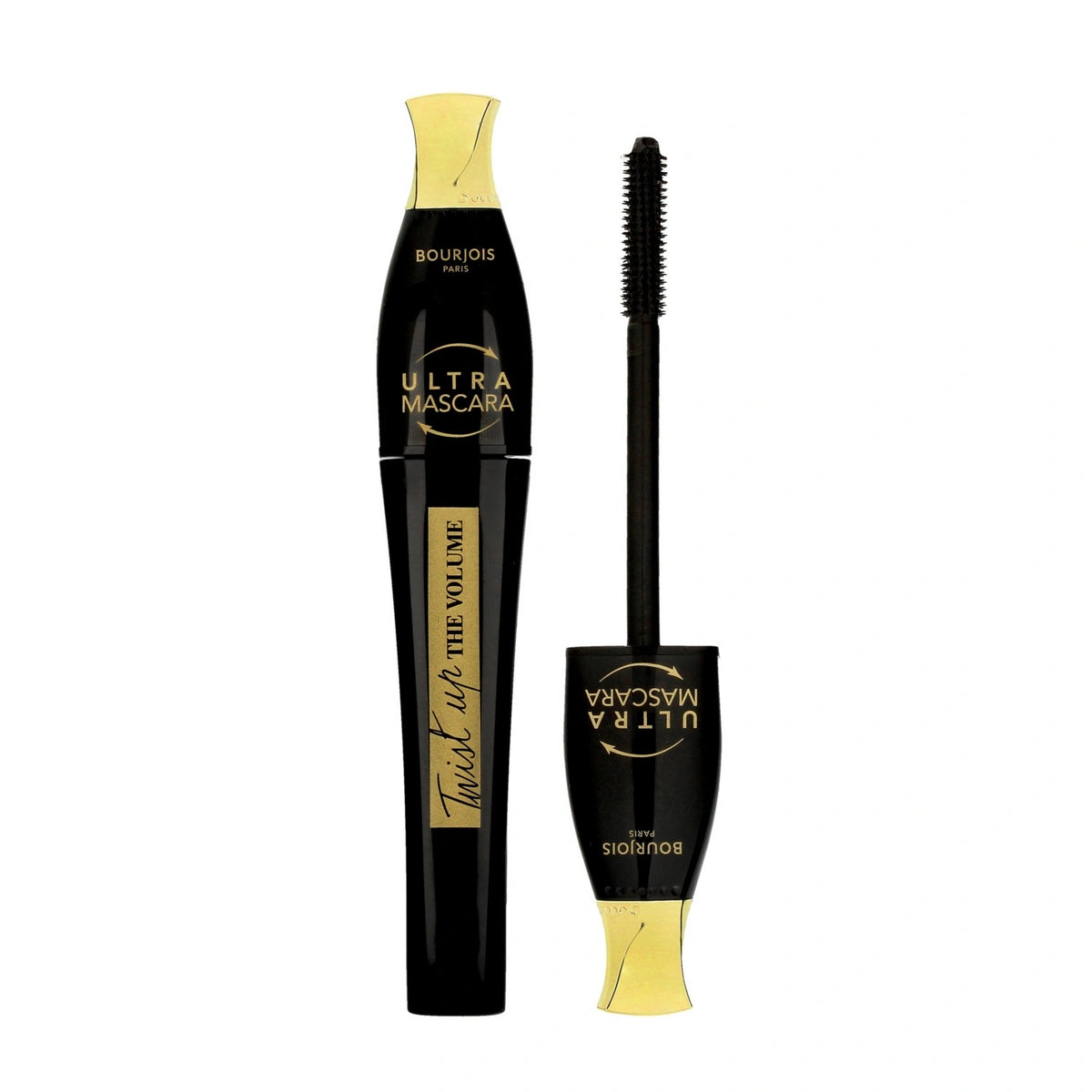 BOURJOIS Twist up the Volume Tušas 2in1 - nr 001 Ultra Black 8 ml