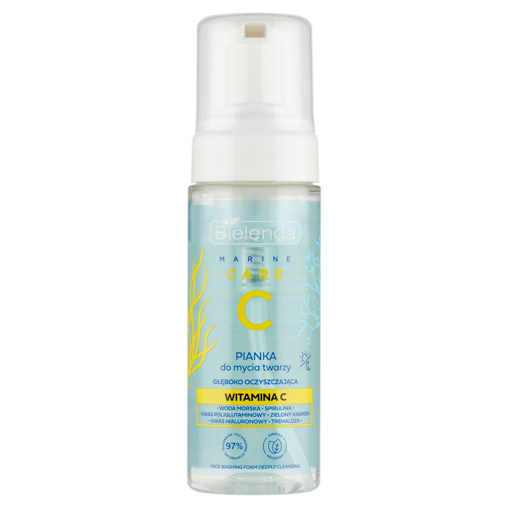 BIELENDA Marine Care C Veido prausimo putos giliai valančios - Vitamin C 150 ml