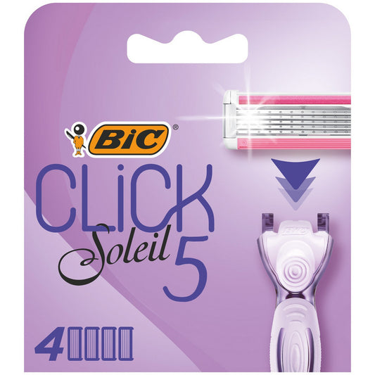 Bic System Įdėklai moteriškam skutimosi peiliukui Click Soleil 5