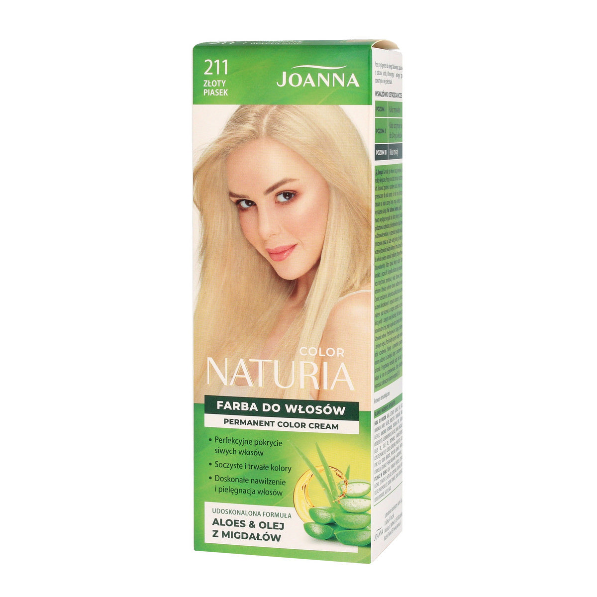 JOANNA Naturia Color Plaukų dažai nr. 211 Auksinis smėlis