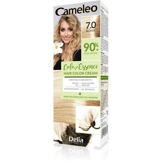 DELIA COSMETICS CAMELEO Color Essence Kremas koloryzuojantis nr 7.0 - šviesus