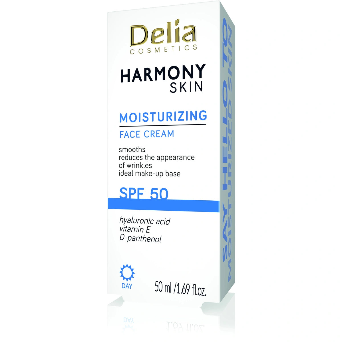 DELIA Harmony Skin Drėkinamasis kremas su SPF 50 50 ml