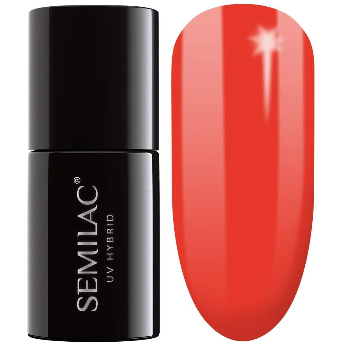 SEMILAC Hibridinis lakas 039 Sexy Red 7 ml