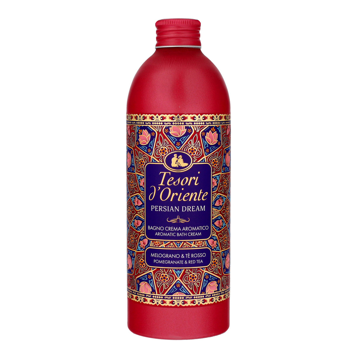 TESORI D'ORIENTE Kreminis vonios skystis Persian Dream - Granatas & Raudonoji arbata 500ml