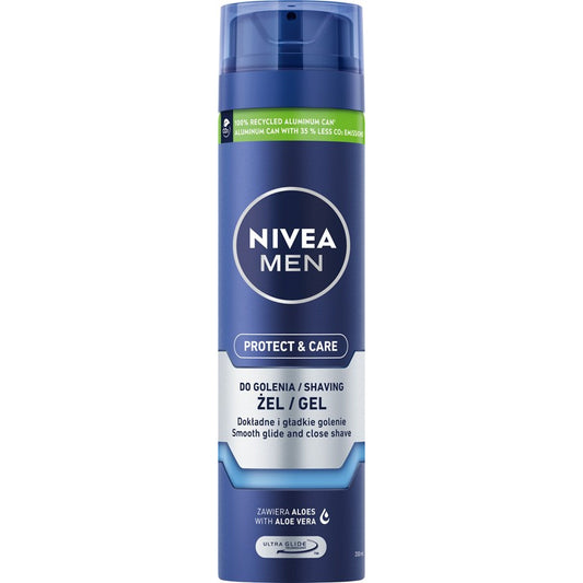 NIVEA MEN Apsauginis skutimosi gelis Protect & Care 200 ml