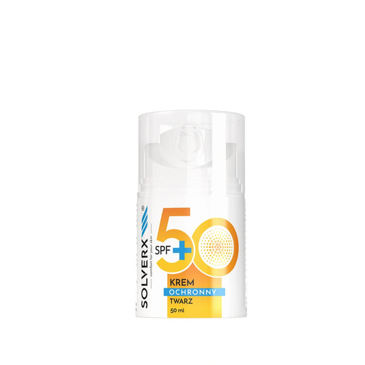 SOLVERX Sunny Skin Kremas apsaugai veidui SPF 50+ 50 ml