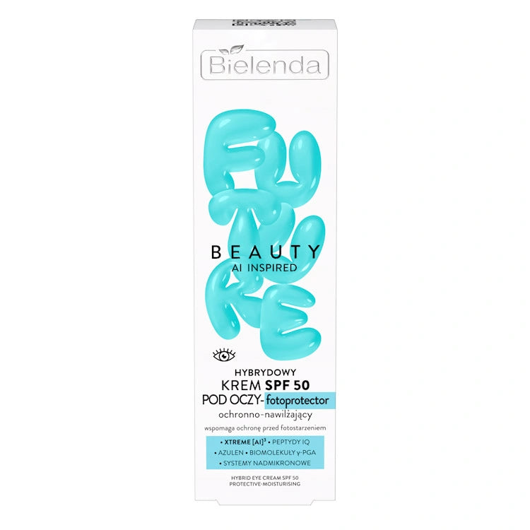 BIELENDA Future Beauty Hibridinis kremas - fotoprotektorius po akimis SPF 50