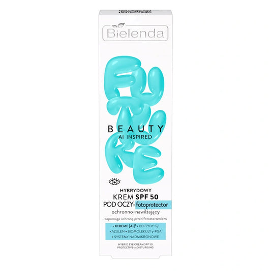 BIELENDA Future Beauty Hibridinis kremas - fotoprotektorius po akimis SPF 50