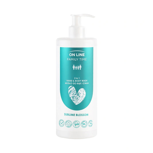ON LINE Family Time Muilas rankoms ir kūnui 2in1 - Sublime Blossom 500 ml