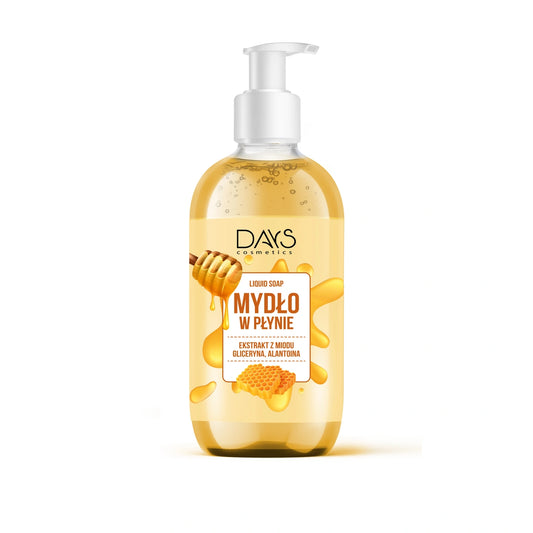 DAYS COSMETICS Skystas muilas su medaus ekstraktu 500 ml