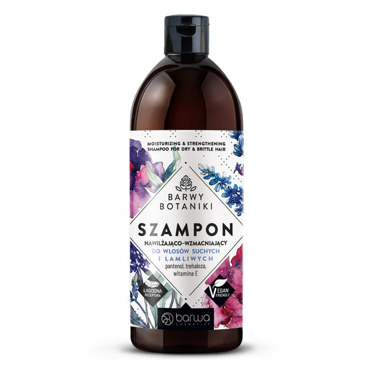 BARWA Barwy Botaniki Drėkinamasis - stiprinantis šampūnas sausiems ir trapiems plaukams 480ml