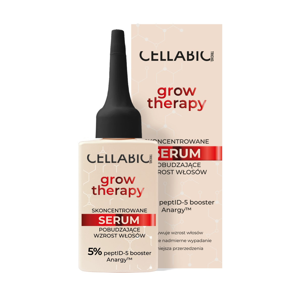 CELLABIC TRICHO Grow Therapy Koncentruotas serumas, skatinantis plaukų augimą 50 ml