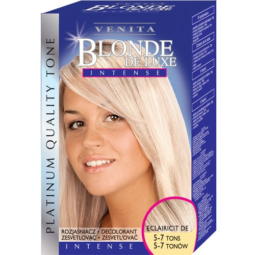 VENITA Blonde De Luxe Plaukų balinimo priemonė (5-7 tonai) - Intense 1op.