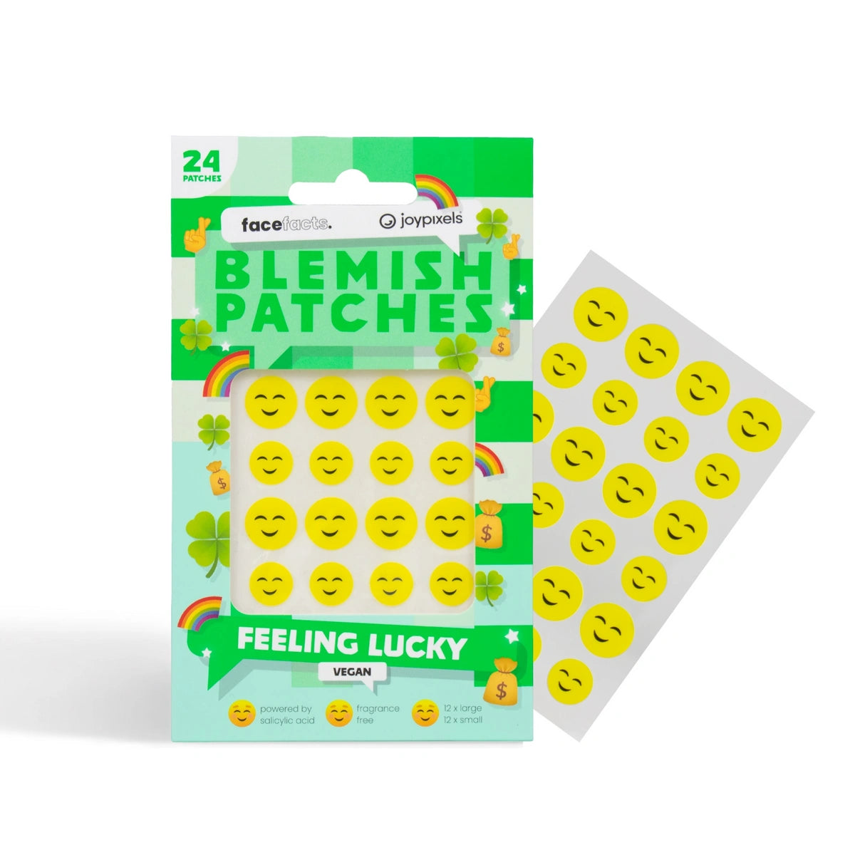 FACE FACTS Blemish Patches Joy Pixels pleistrai spuogams - Feeling Lucky 1op.-24vnt