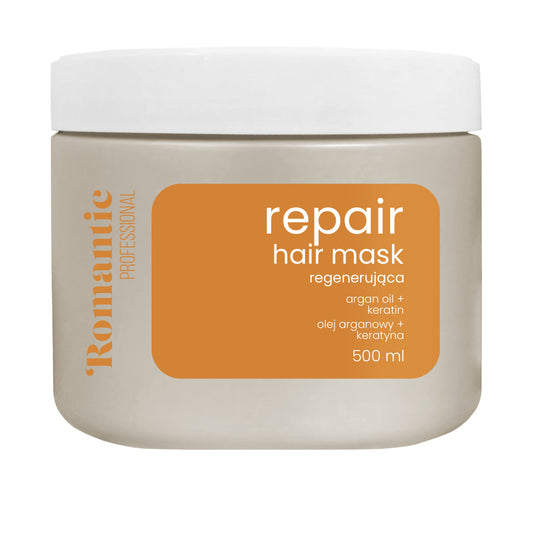ROMANTIC Plaukų regeneruojanti kaukė 500 ml