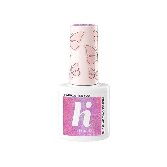 HI HYBRID Hibridinis lakas Butterfly #261 Twinkle Pink 5ml