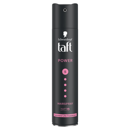 TAFT Power Cashmere Lakieris sausiems ir pažeistiems plaukams 5 Ultramocnus 250 ml