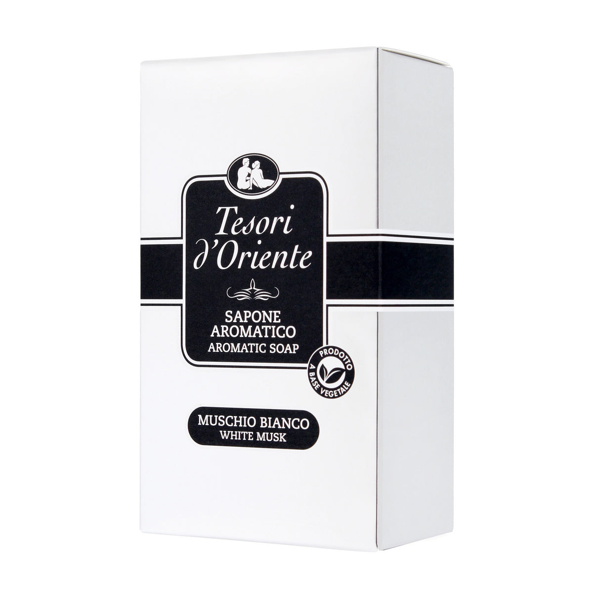 TESORI D'ORIENTE Aromatinis muilas plytelėje - Baltoji muskuso 125g