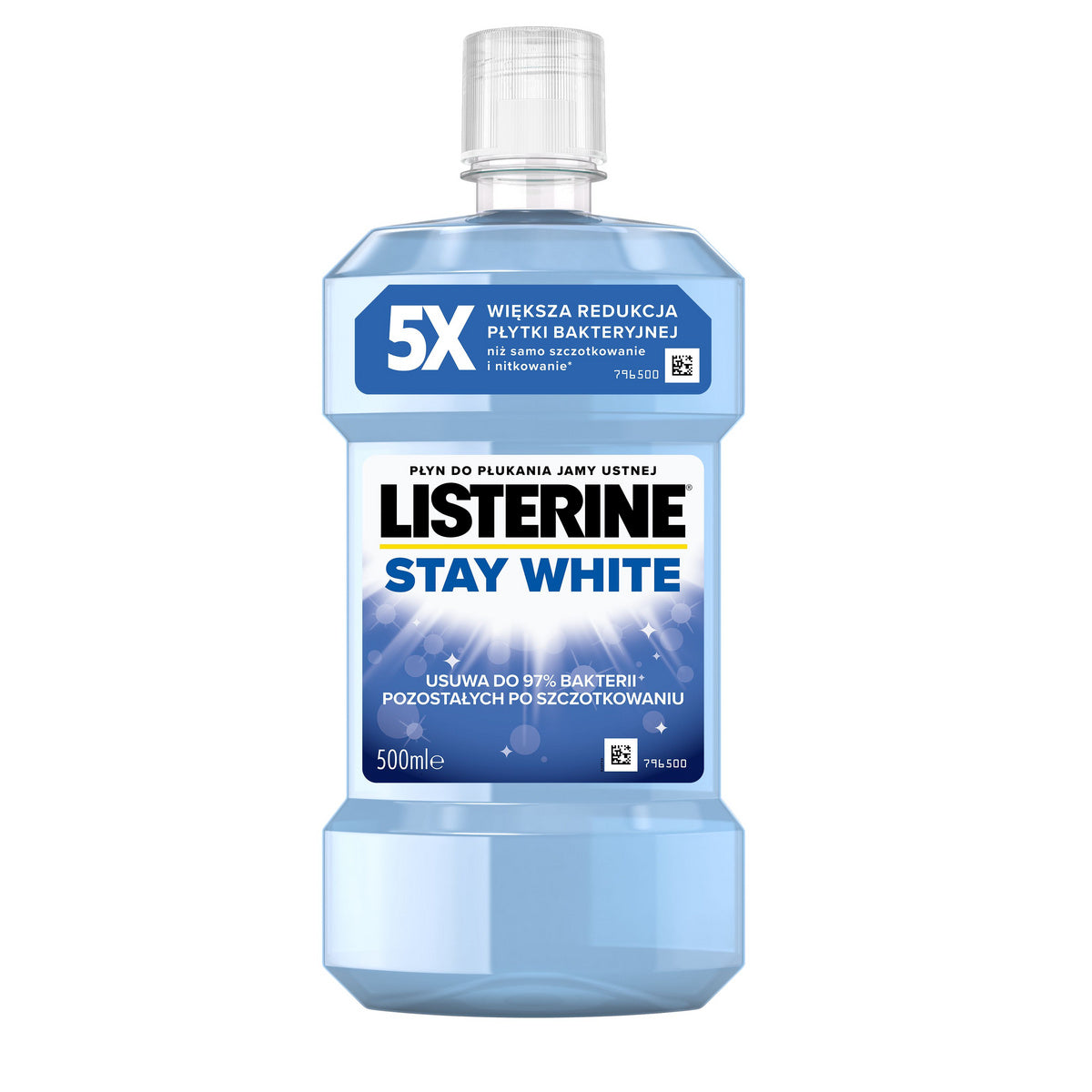LISTERINE Burnos skalavimo skystis Stay White 500 ml