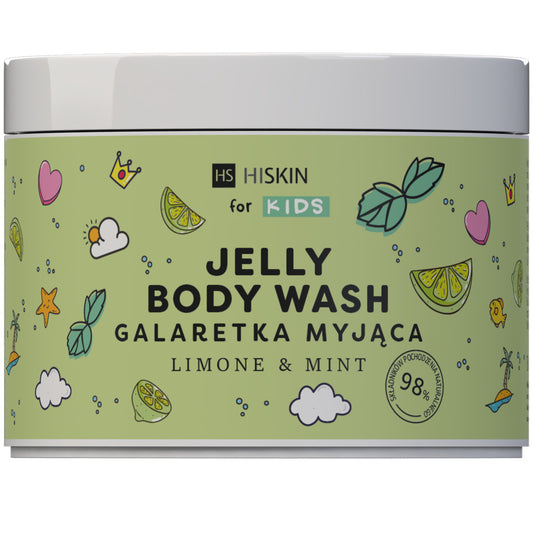 HISKIN vaikams Gelė plovimui Limone & Mint 150 ml