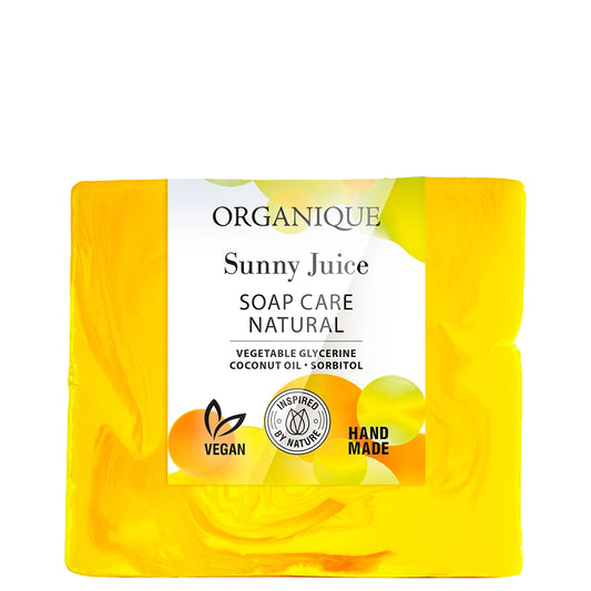 ORGANIQUE Natūraliai prižiūrintis muilas Sunny Juice 100g