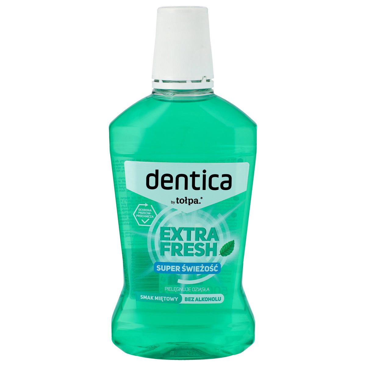 TOŁPA Dentica Extra Fresh Burnos skalavimo skystis mėtų 500 ml