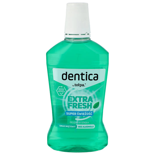 TOŁPA Dentica Extra Fresh Burnos skalavimo skystis mėtų 500 ml