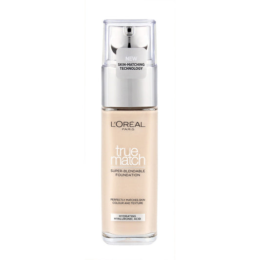 LOREAL True Match Makiažo pagrindas 1.N Ivory 30 ml
