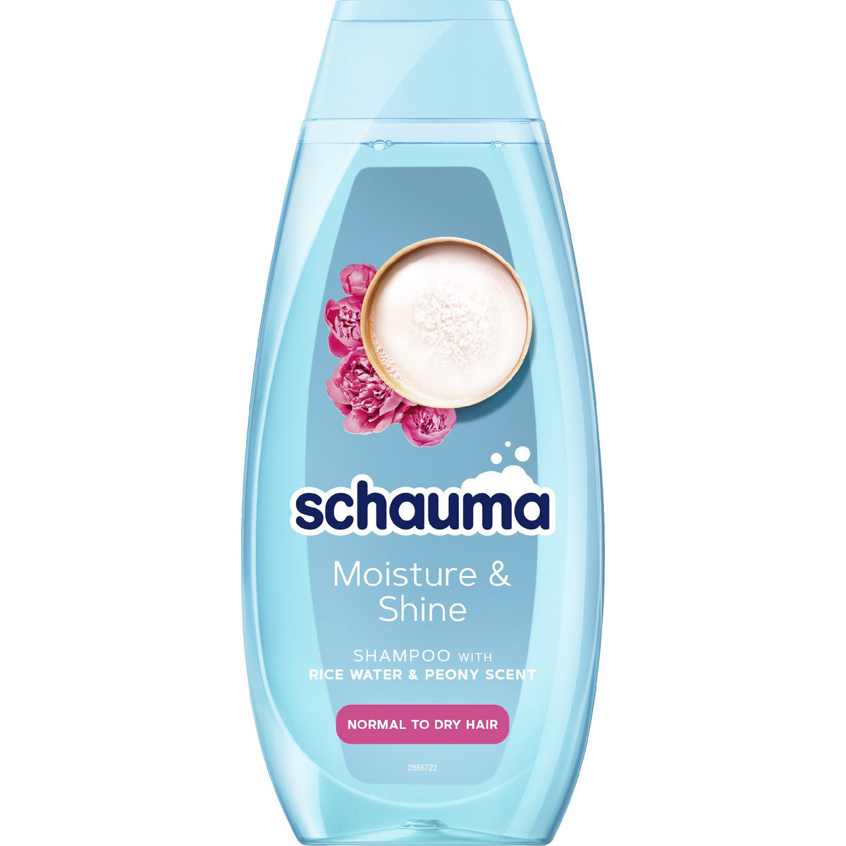 Schwarzkopf Schauma Šampūnas Moisture & Shine normaliems ir sausiems plaukams 400ml