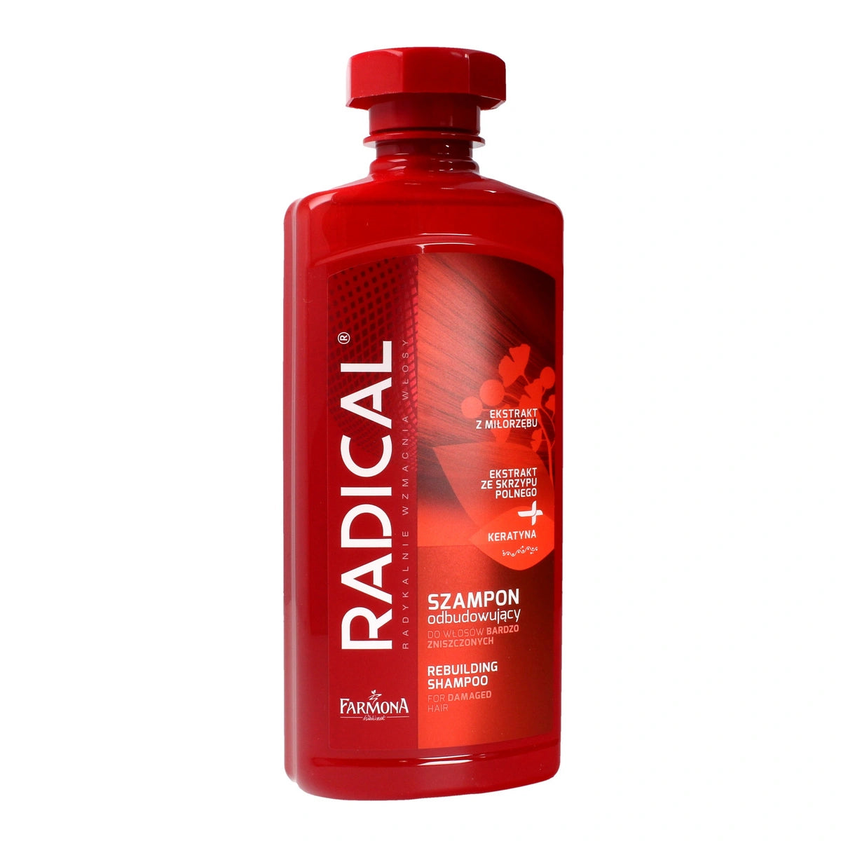 RADICAL Atstatantis šampūnas labai pažeistiems plaukams 400 ml