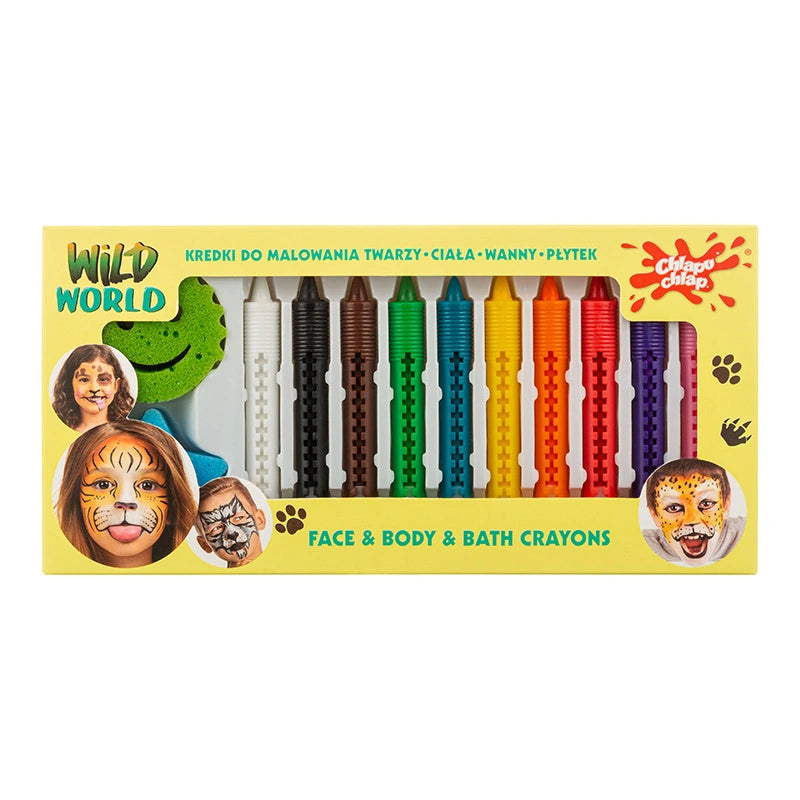 CHLAPU CHLAP Pieštukai veidui ir kūnui - Wild World