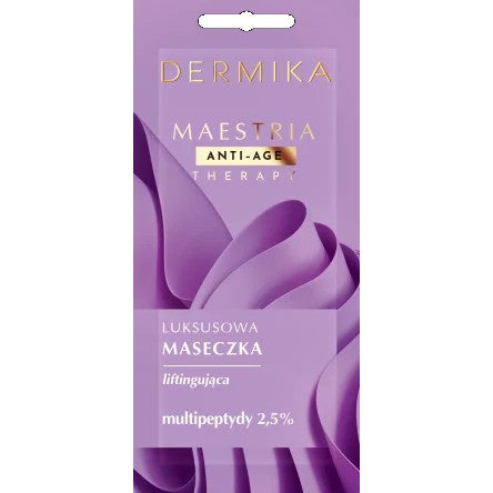 DERMIKA Maestria Anti-Age Therapy Luksusinė liftinguojanti kaukė - multipeptidai 2.5% 7g