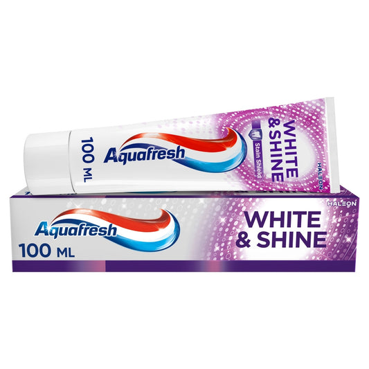 AQUAFRESH White & Shine Balinamoji dantų pasta 100 ml