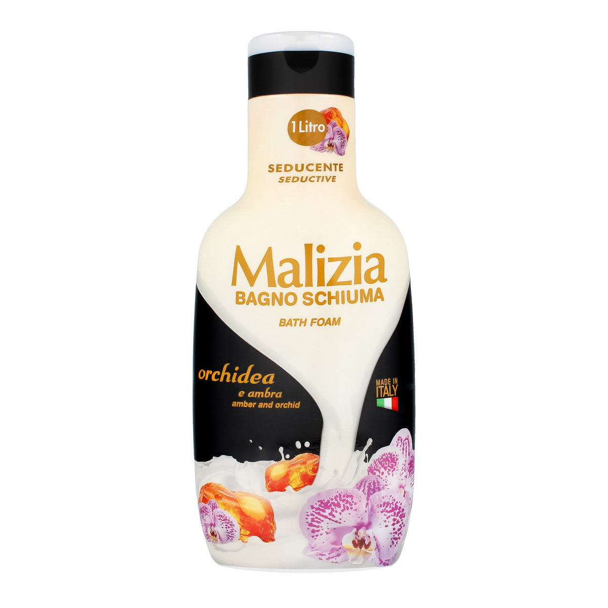 MALIZIA Vonios skystis Amber & Orchid 1000 ml